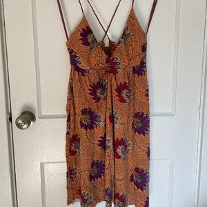 Free People floral sun dress